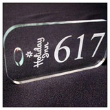 Etched plexiglass 