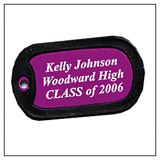 Engraved name tags