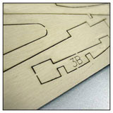 Laser cut bass and balsa wood for the hobby industry